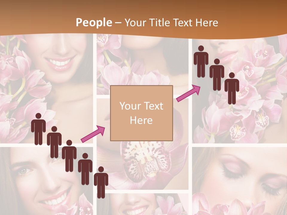 Conference Toon Writing PowerPoint Template