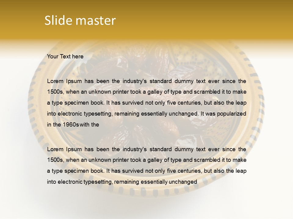 Fitr Africa Dates PowerPoint Template