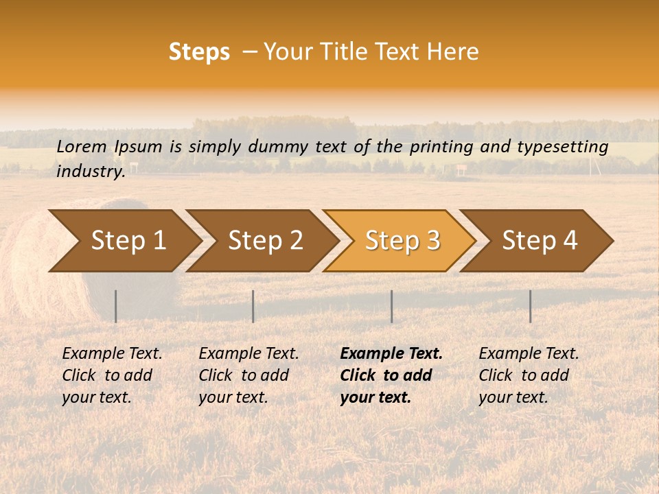 Countryside Season Farm PowerPoint Template