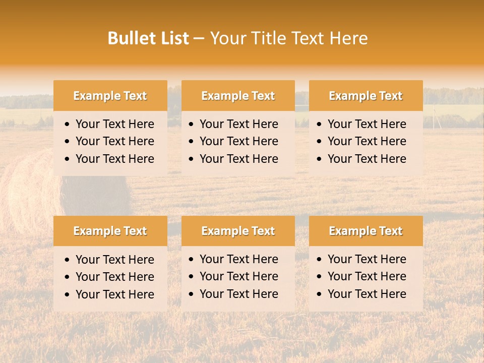 Countryside Season Farm PowerPoint Template