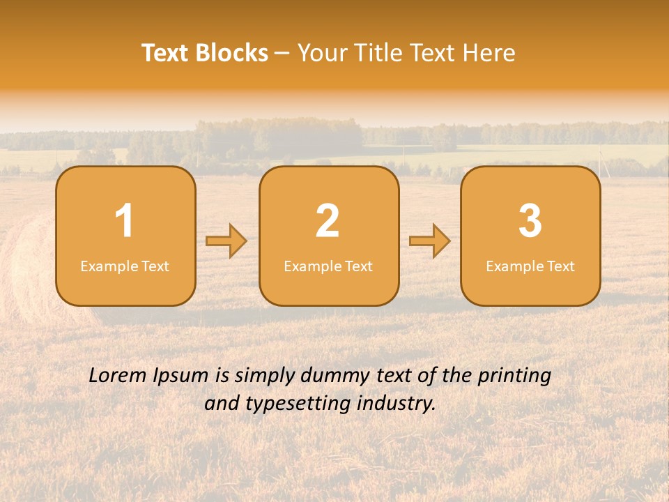 Countryside Season Farm PowerPoint Template