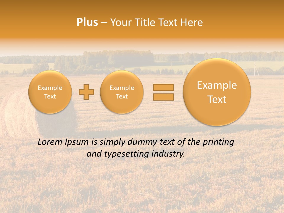 Countryside Season Farm PowerPoint Template