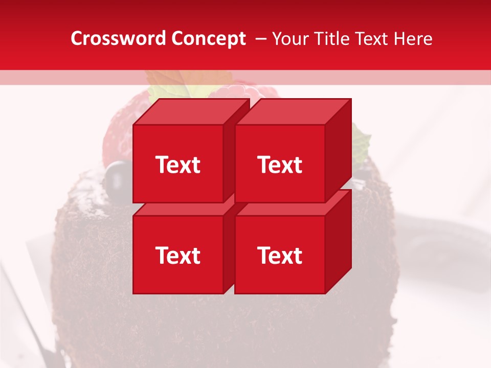 Beautiful Chocolate Cakes PowerPoint Template