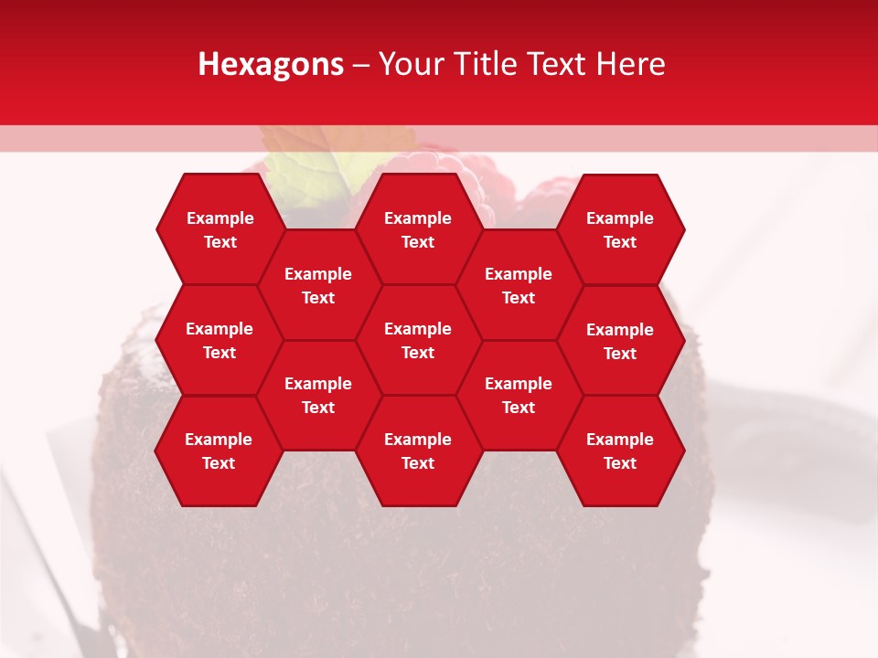 Beautiful Chocolate Cakes PowerPoint Template