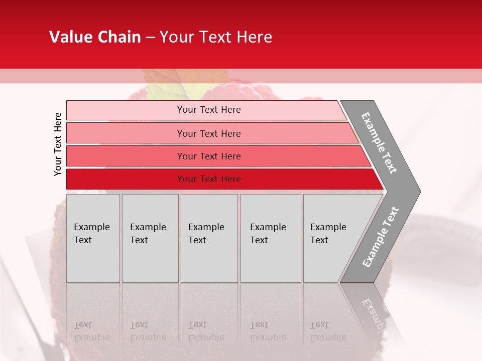 Beautiful Chocolate Cakes PowerPoint Template