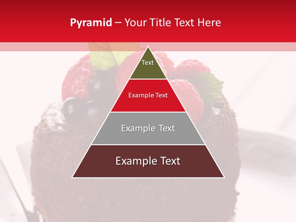 Beautiful Chocolate Cakes PowerPoint Template