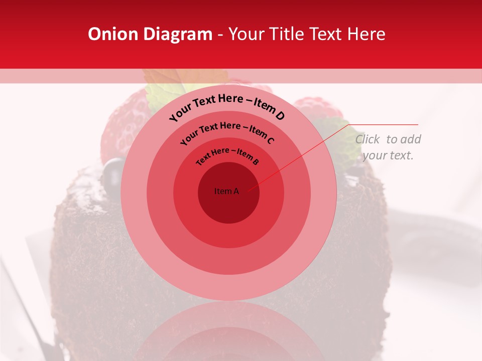 Beautiful Chocolate Cakes PowerPoint Template