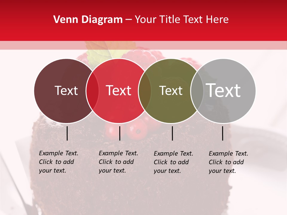 Beautiful Chocolate Cakes PowerPoint Template