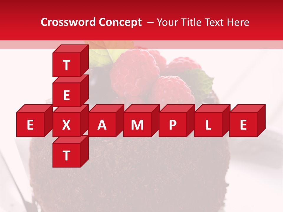 Beautiful Chocolate Cakes PowerPoint Template