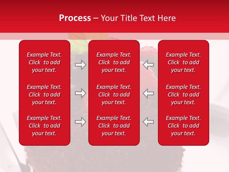 Beautiful Chocolate Cakes PowerPoint Template