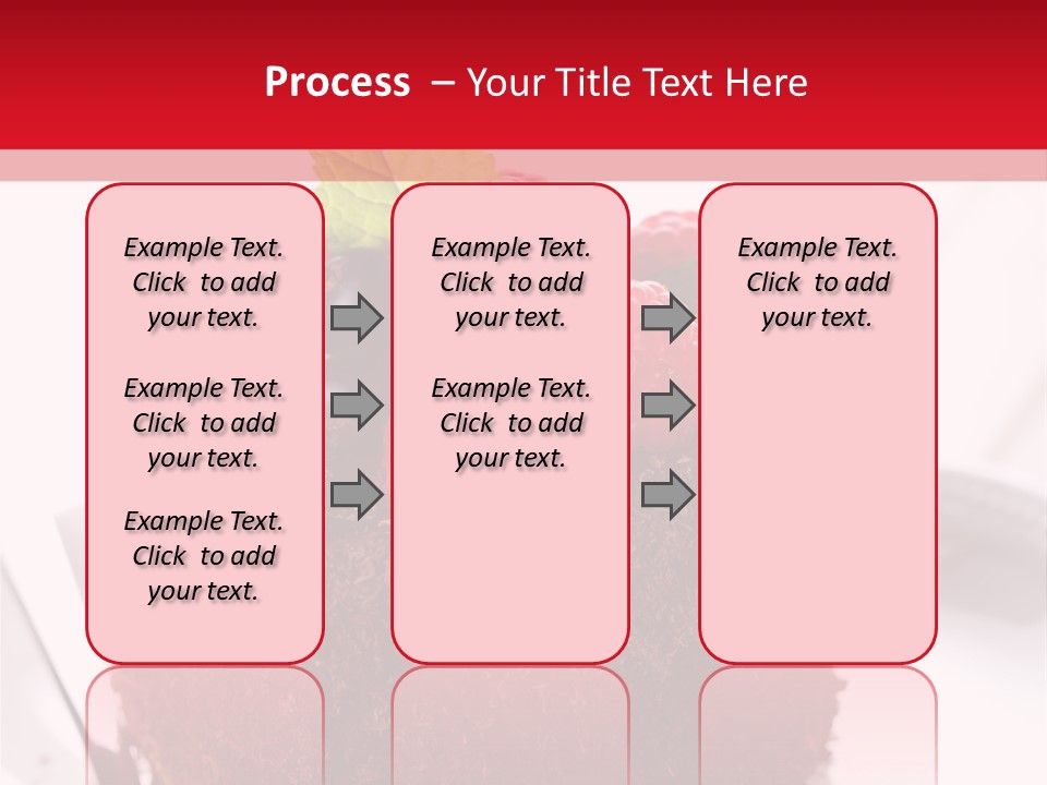 Beautiful Chocolate Cakes PowerPoint Template
