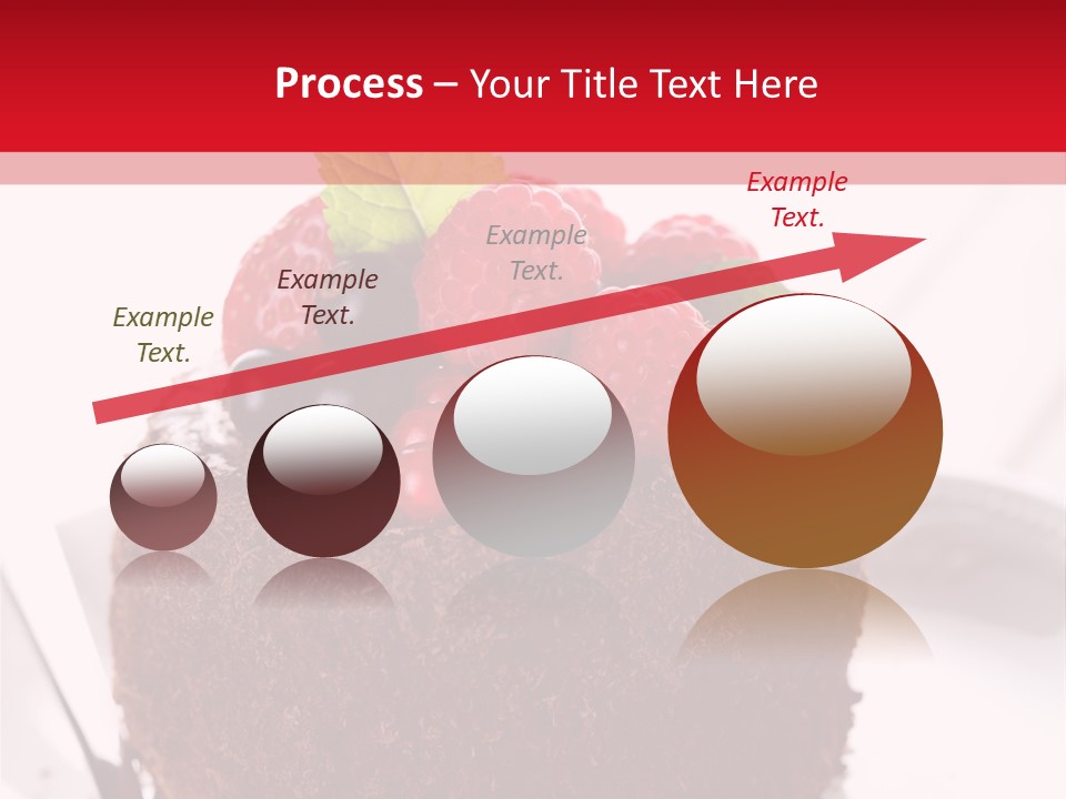 Beautiful Chocolate Cakes PowerPoint Template