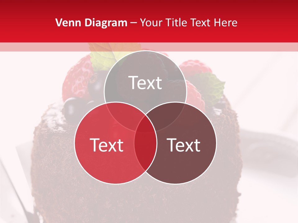 Beautiful Chocolate Cakes PowerPoint Template