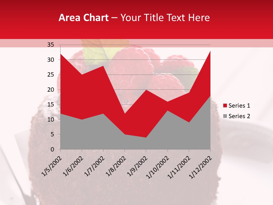 Beautiful Chocolate Cakes PowerPoint Template