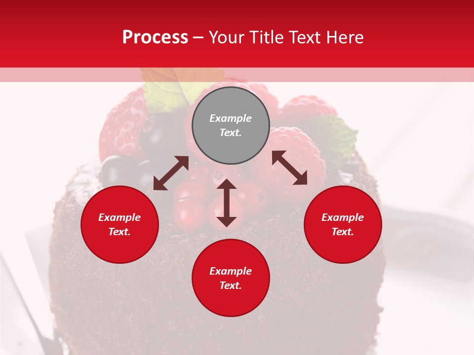 Beautiful Chocolate Cakes PowerPoint Template