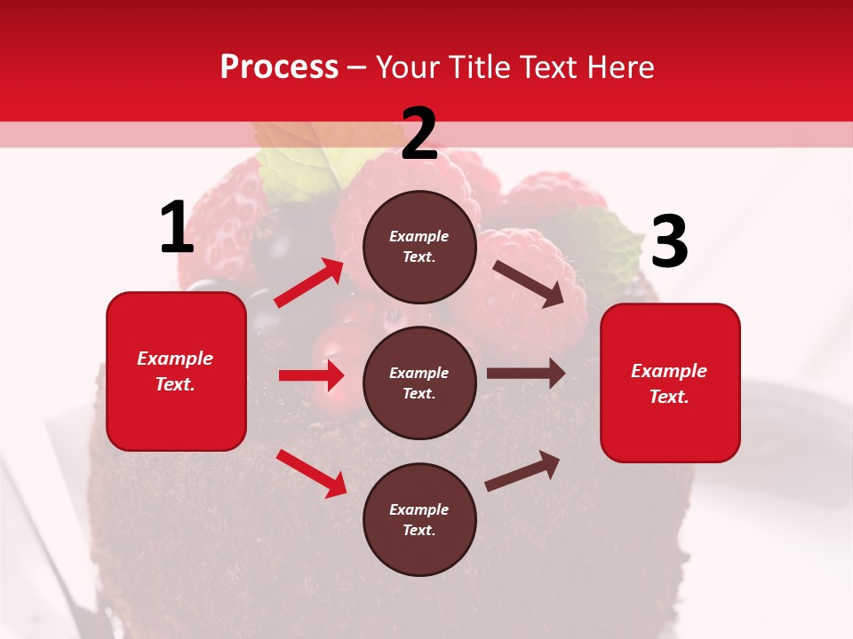 Beautiful Chocolate Cakes PowerPoint Template