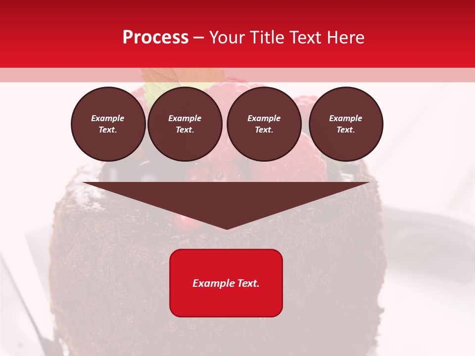 Beautiful Chocolate Cakes PowerPoint Template