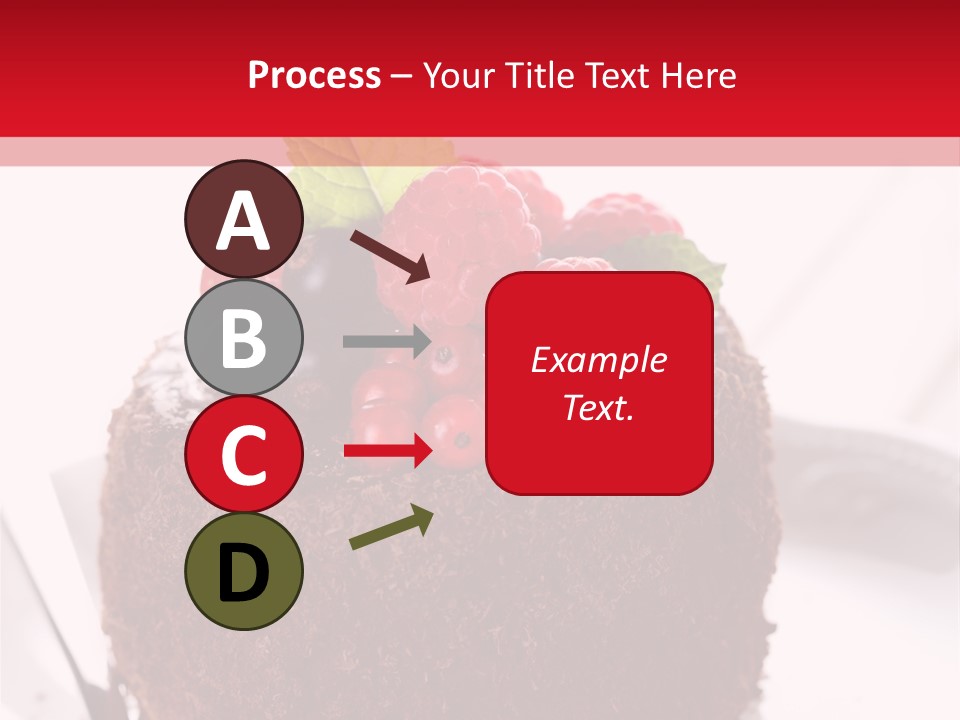 Beautiful Chocolate Cakes PowerPoint Template