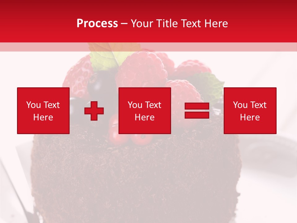 Beautiful Chocolate Cakes PowerPoint Template