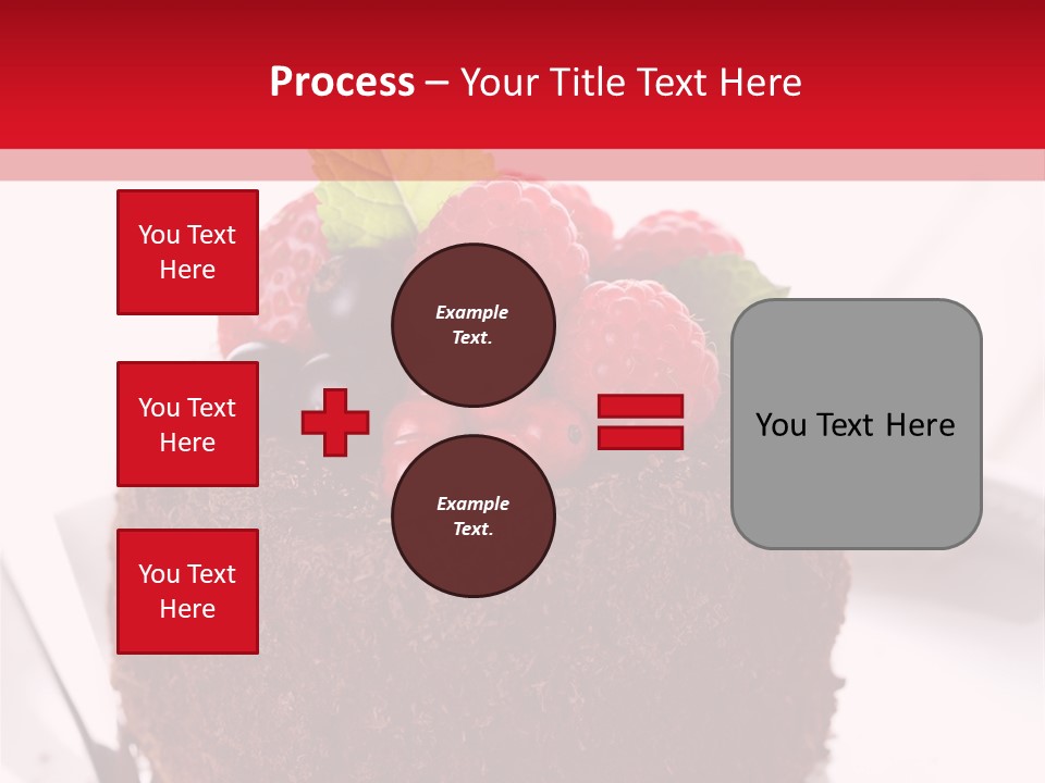 Beautiful Chocolate Cakes PowerPoint Template