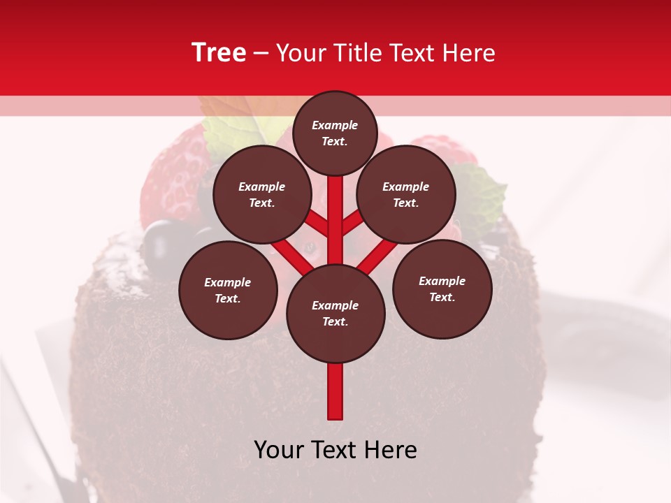 Beautiful Chocolate Cakes PowerPoint Template