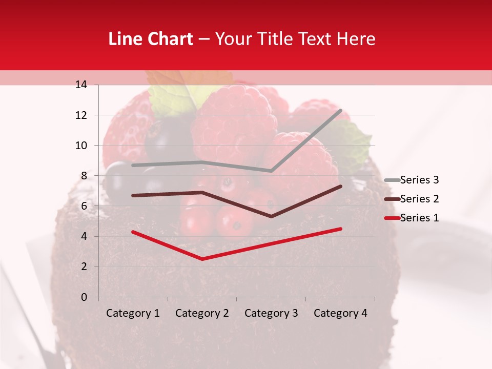 Beautiful Chocolate Cakes PowerPoint Template