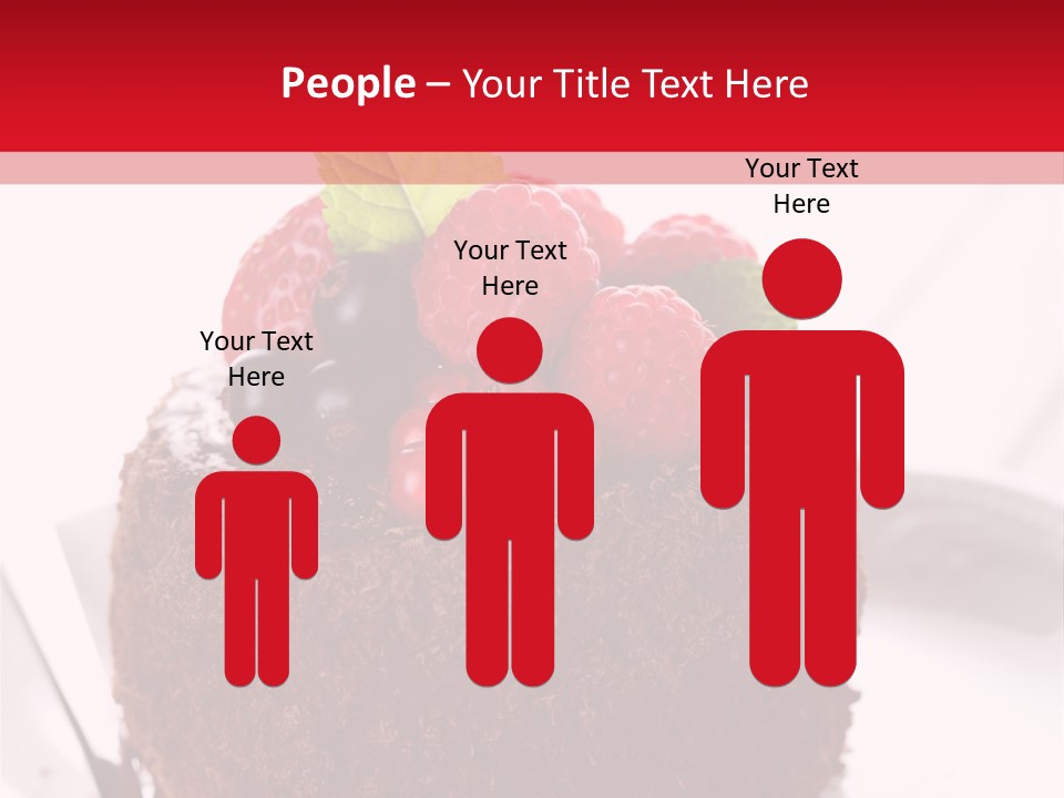 Beautiful Chocolate Cakes PowerPoint Template