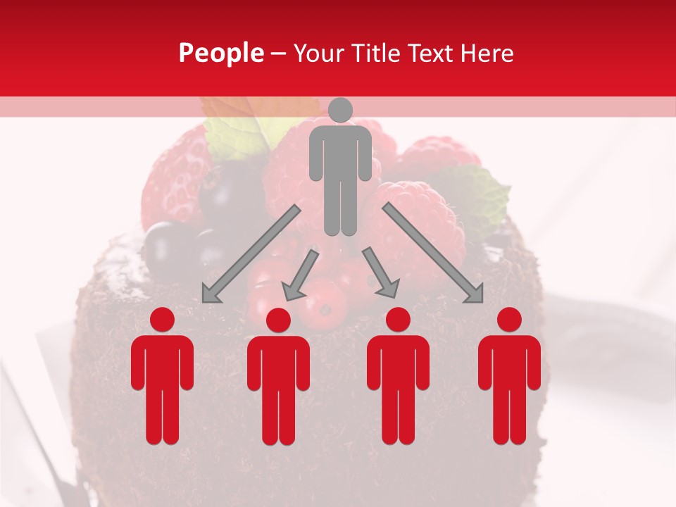 Beautiful Chocolate Cakes PowerPoint Template