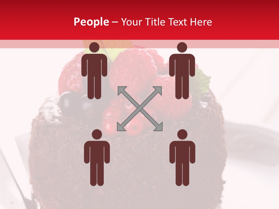 Beautiful Chocolate Cakes PowerPoint Template