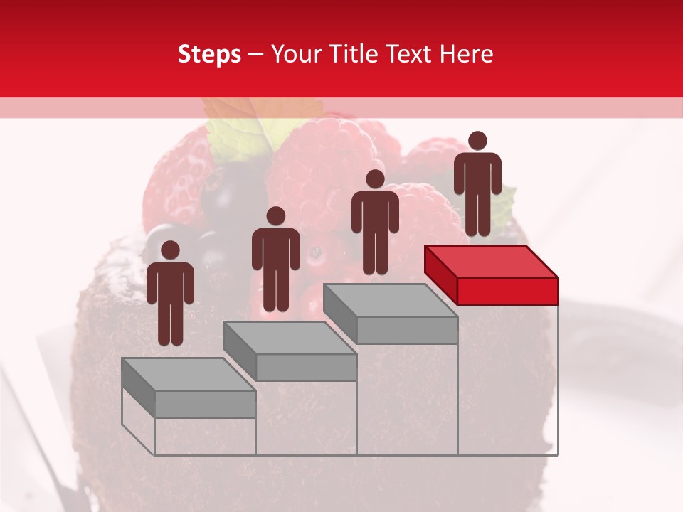 Beautiful Chocolate Cakes PowerPoint Template