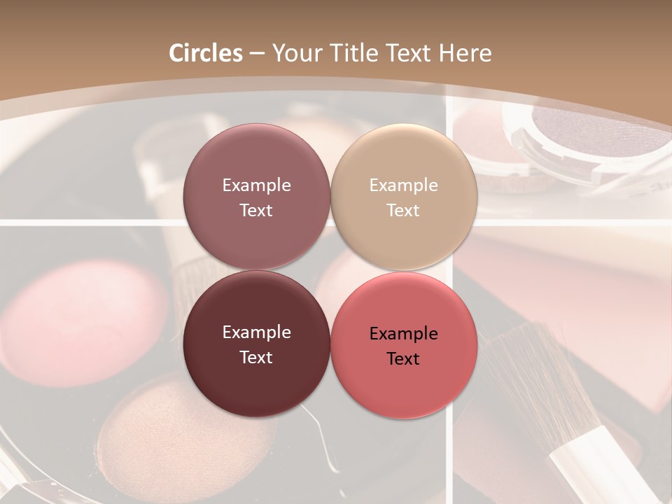 Make Up Products PowerPoint Template
