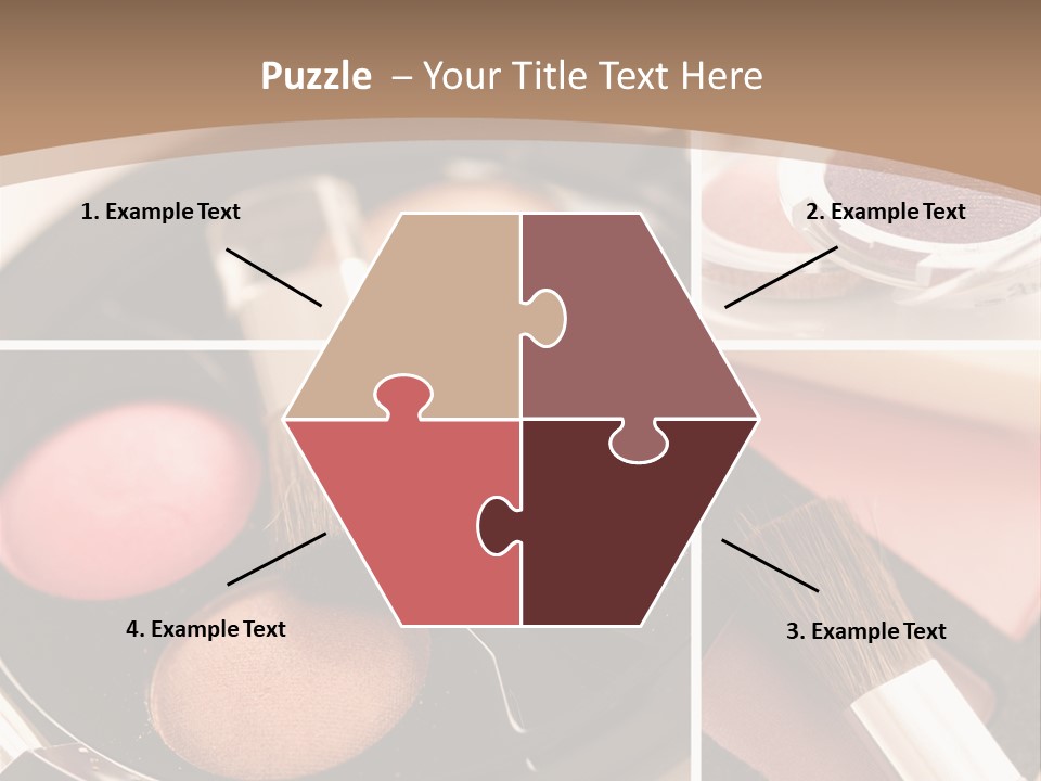 Make Up Products PowerPoint Template