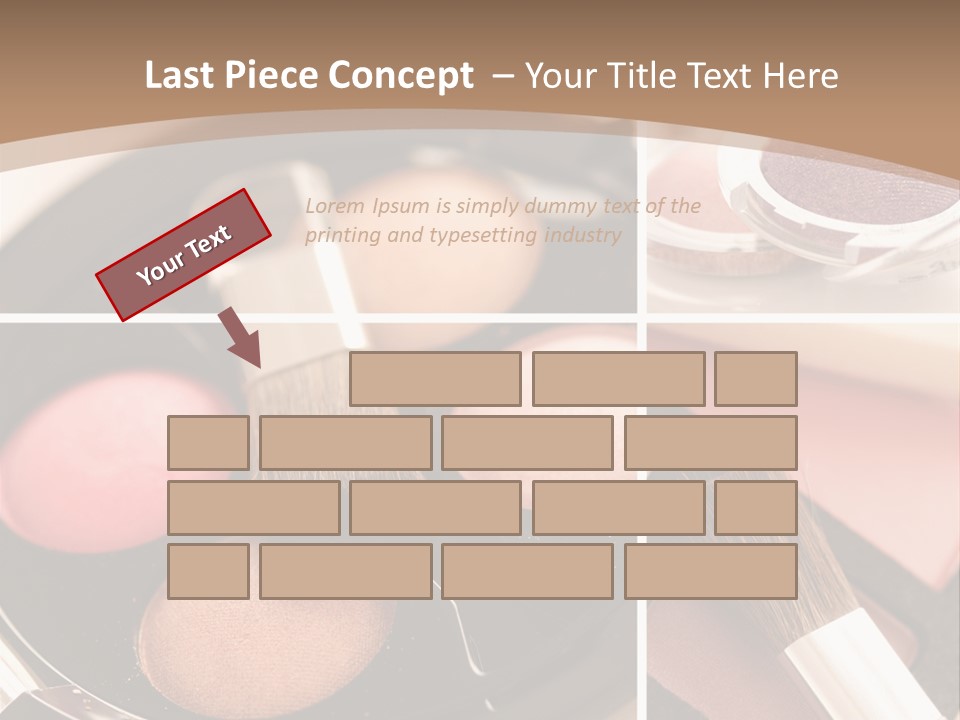Make Up Products PowerPoint Template