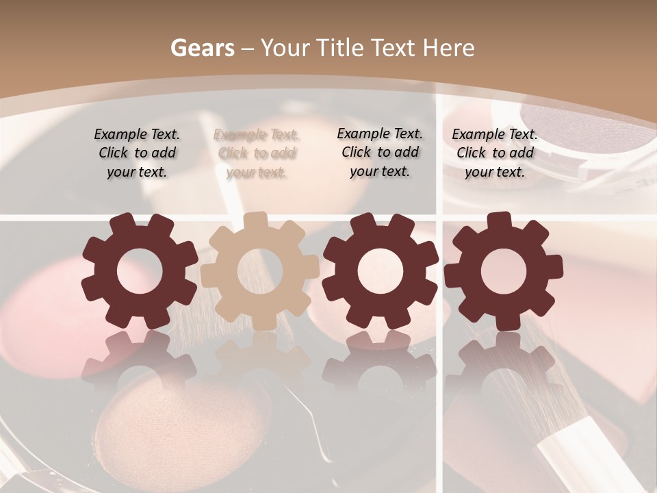 Make Up Products PowerPoint Template