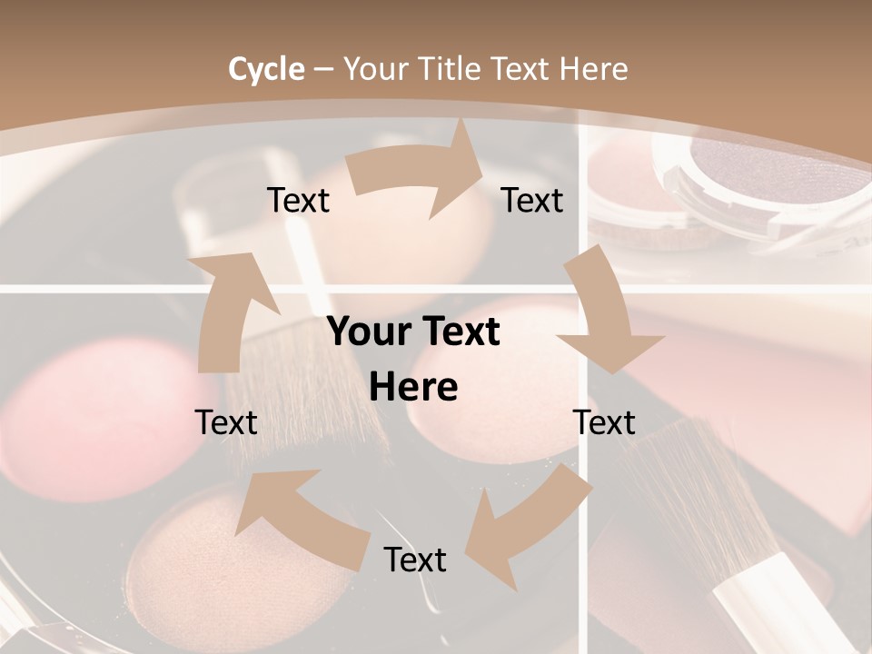 Make Up Products PowerPoint Template