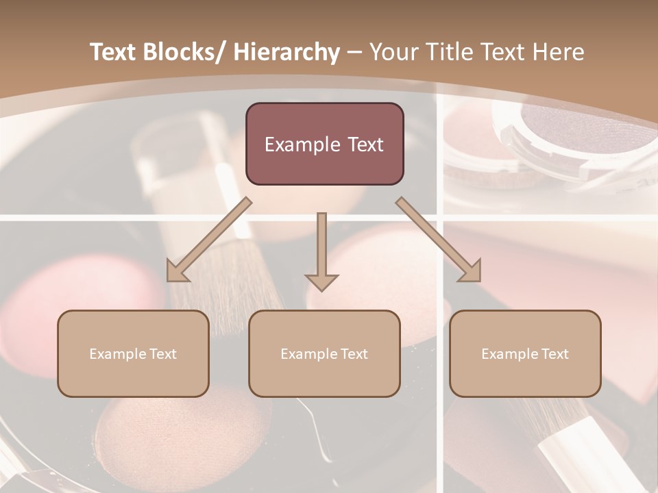 Make Up Products PowerPoint Template