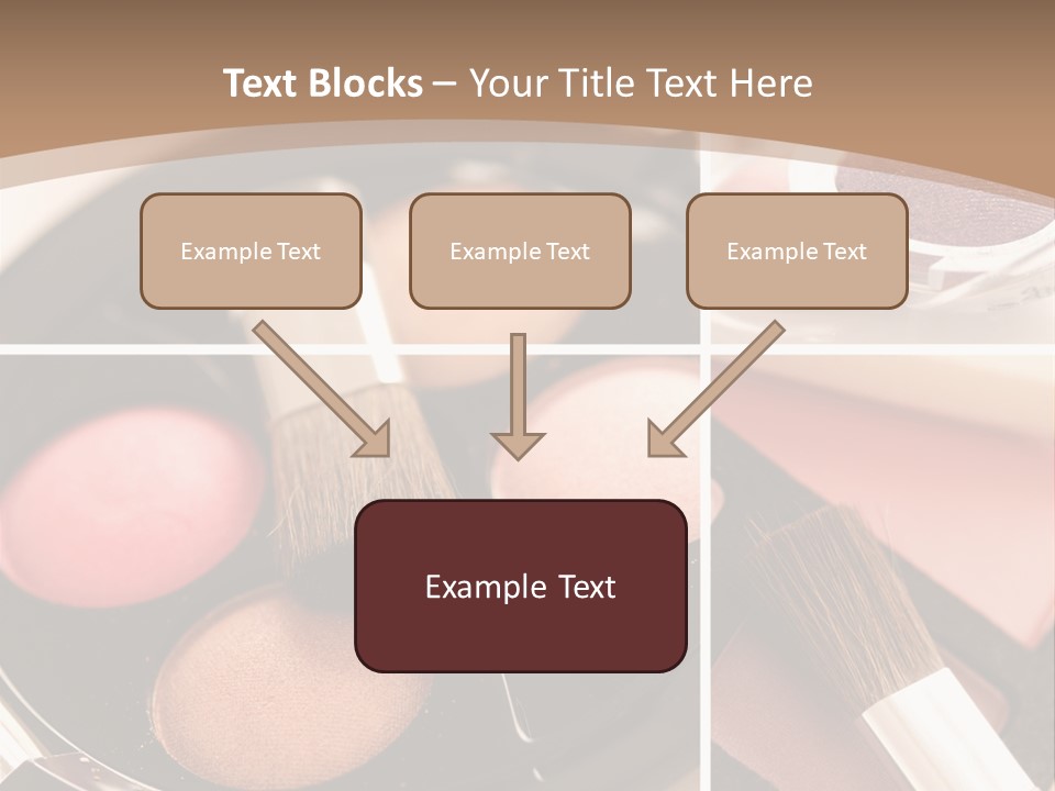Make Up Products PowerPoint Template