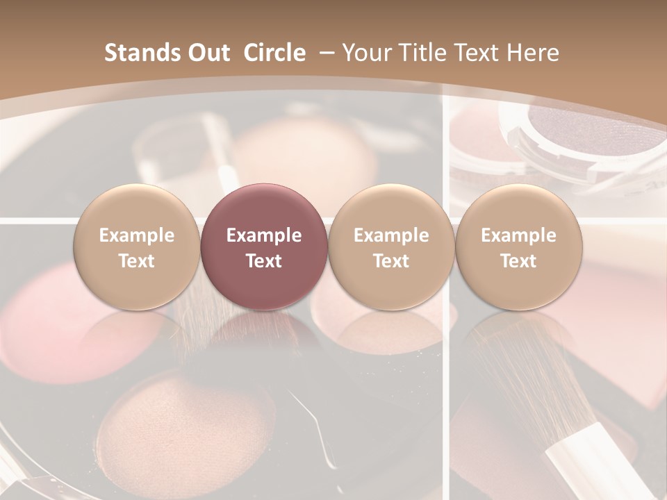 Make Up Products PowerPoint Template