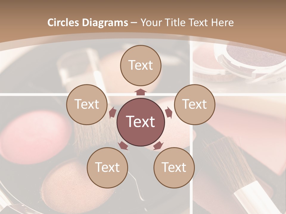 Make Up Products PowerPoint Template