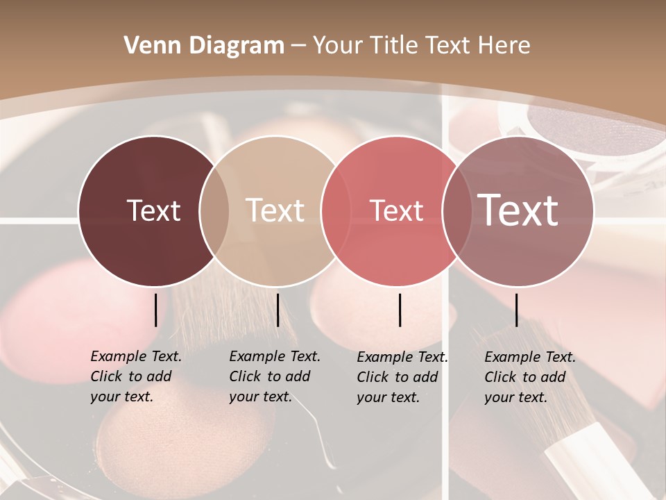 Make Up Products PowerPoint Template