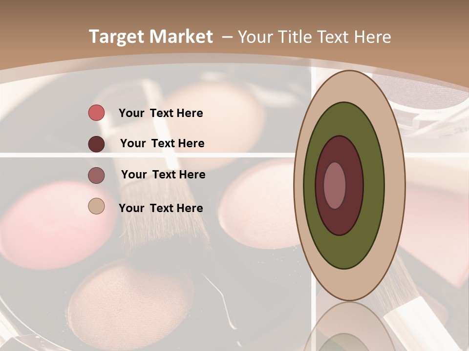 Make Up Products PowerPoint Template