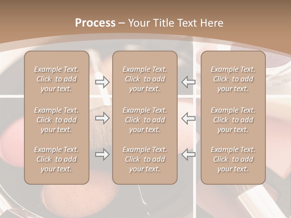 Make Up Products PowerPoint Template