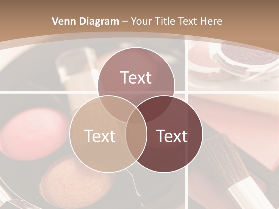 Make Up Products PowerPoint Template