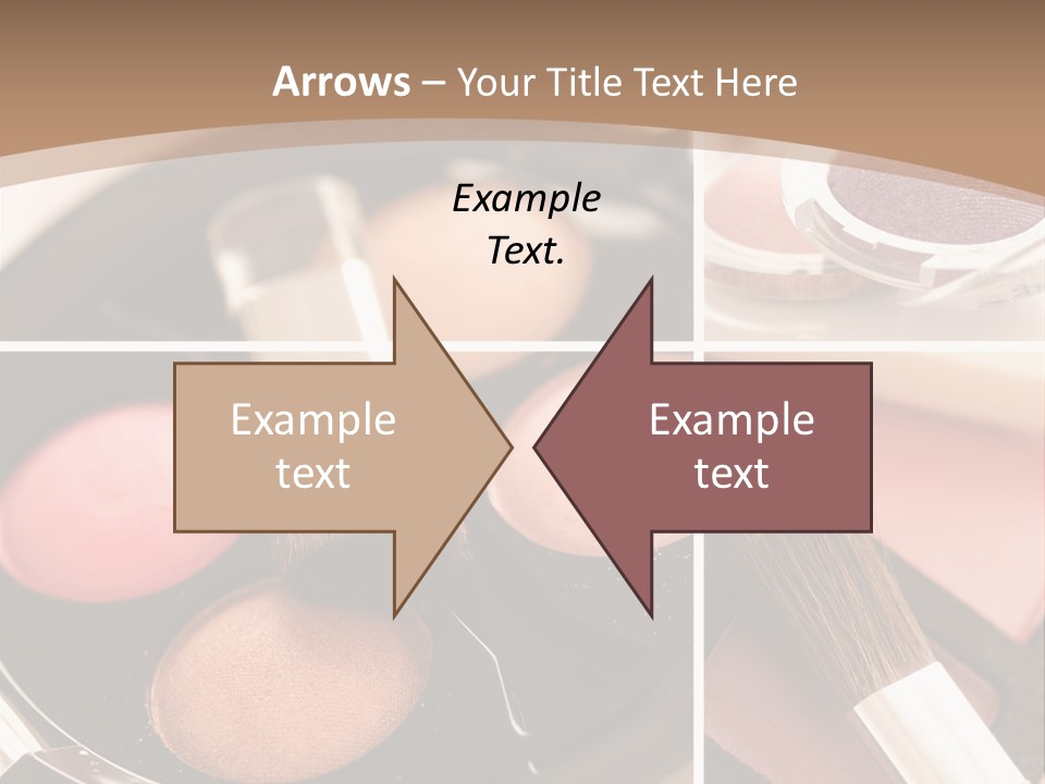 Make Up Products PowerPoint Template
