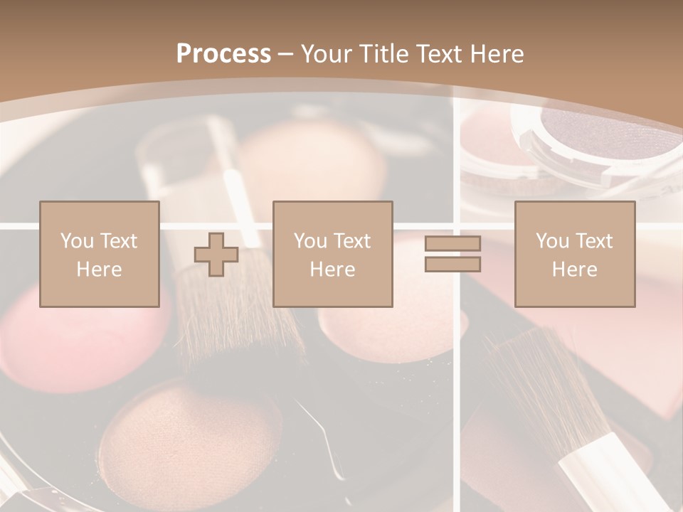Make Up Products PowerPoint Template