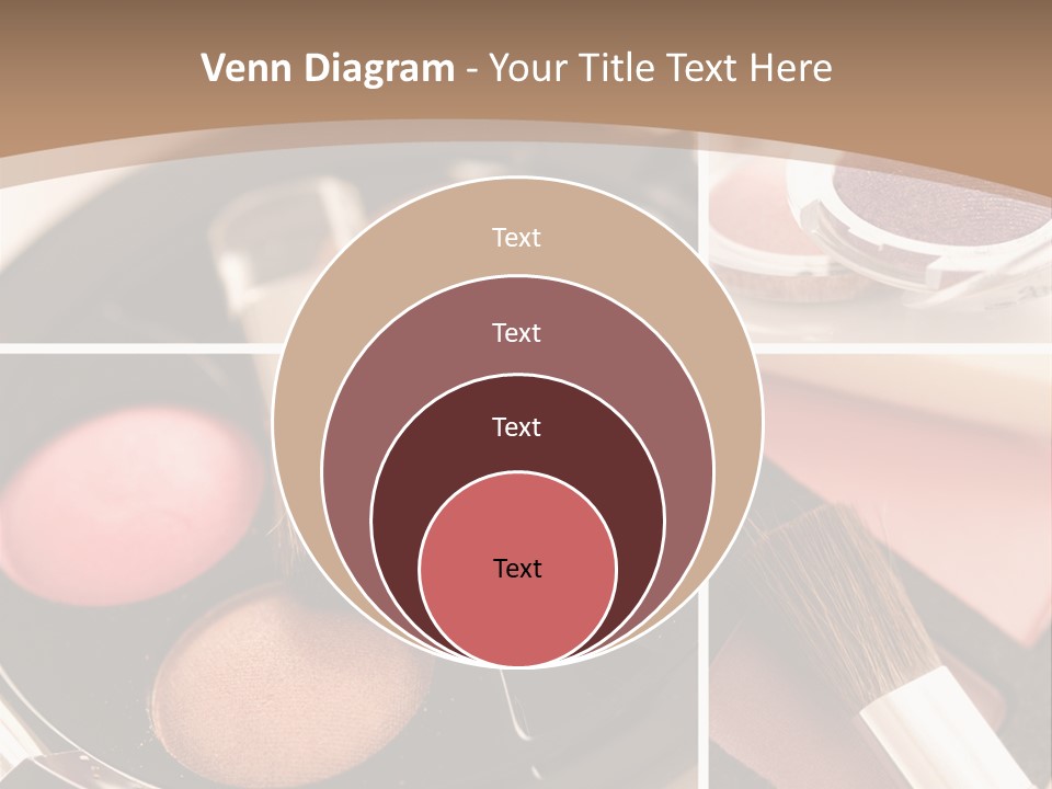 Make Up Products PowerPoint Template