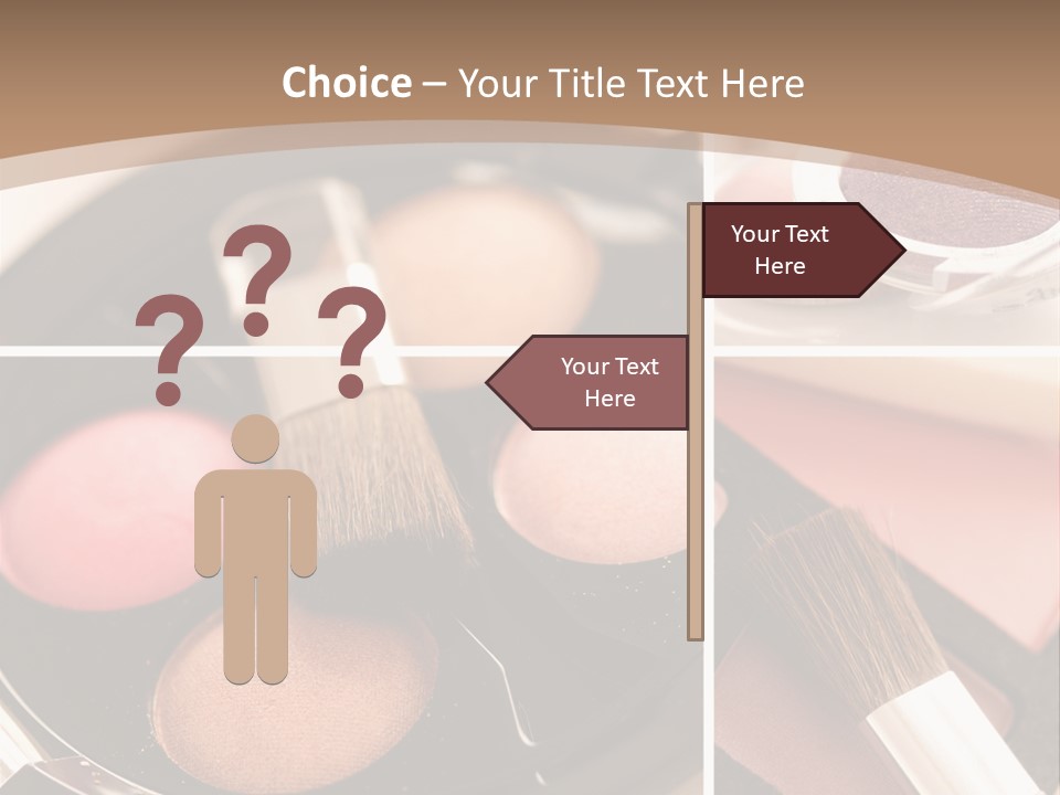 Make Up Products PowerPoint Template