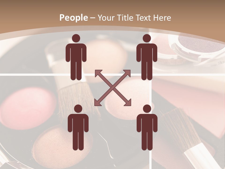 Make Up Products PowerPoint Template