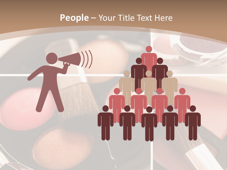 Make Up Products PowerPoint Template