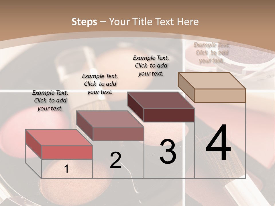 Make Up Products PowerPoint Template